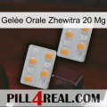 Gelée Orale Zhewitra 20 Mg 25